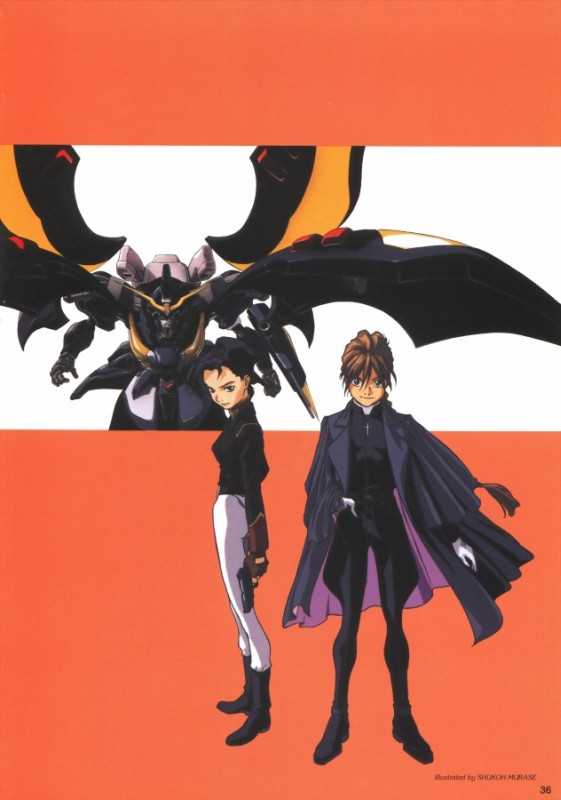 Otaku Gallery  / Art Books / Gundam Wing - Memorials II (The Legend Of Forever) / 037.jpg